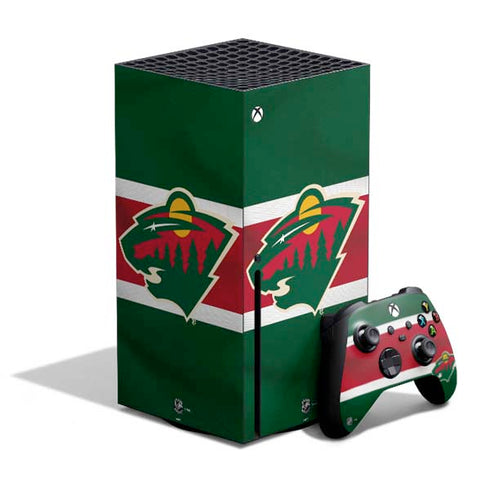 NHL Minnesota Wild Jersey Xbox Series X Bundle Skin