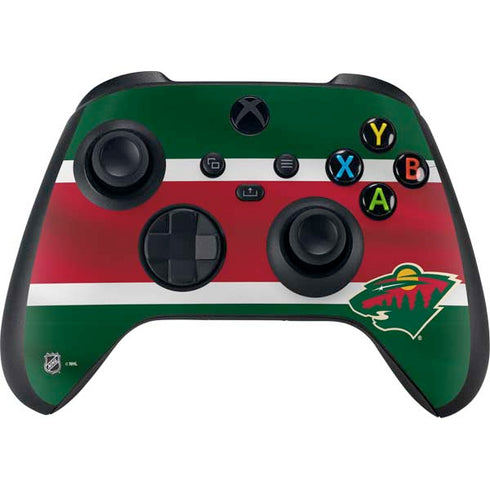 NHL Minnesota Wild Jersey Xbox Series X Controller Skin