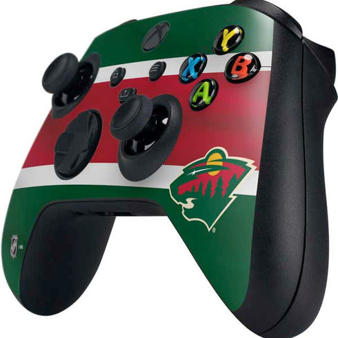 NHL Minnesota Wild Jersey Xbox Series X Controller Skin