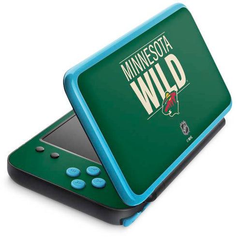 NHL Minnesota Wild Lineup Nintendo 2DS XL (2017) Skin