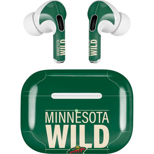 NHL Minnesota Wild Lineup AirPods Pro 2nd Gen Skin