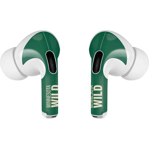NHL Minnesota Wild Lineup AirPods Pro 2nd Gen Skin