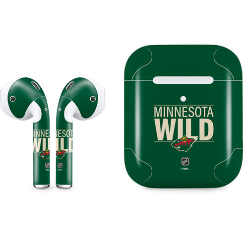 NHL Minnesota Wild Lineup Apple AirPods 2 Skin