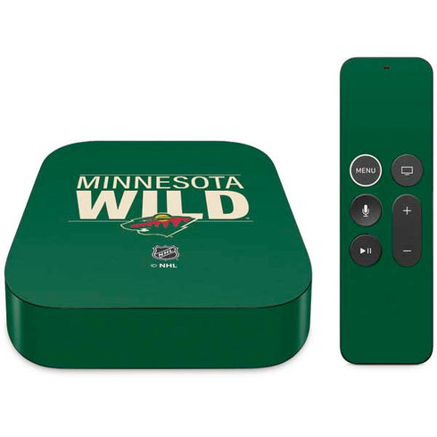 NHL Minnesota Wild Lineup Apple TV Skin