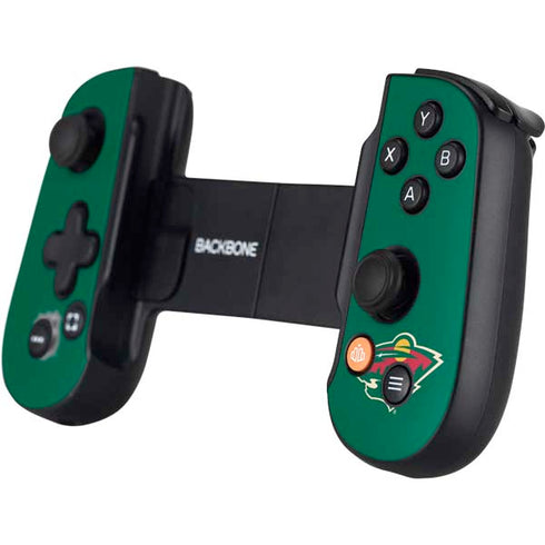 NHL Minnesota Wild Lineup Backbone One for iPhone Game Controller Skin