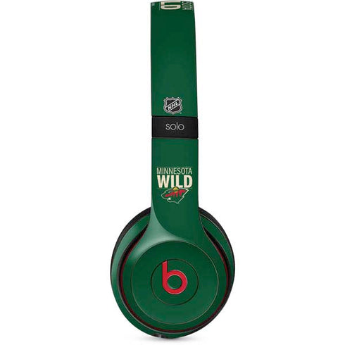 NHL Minnesota Wild Lineup Beats Solo 2 Wireless Skin