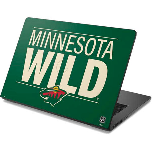 NHL Minnesota Wild Lineup Dell Chromebook Skin