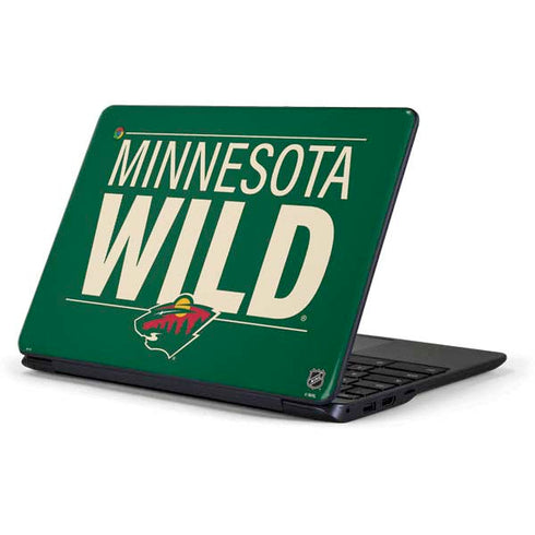 NHL Minnesota Wild Lineup Samsung Chromebook Skin