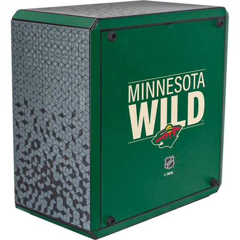 NHL Minnesota Wild Lineup Cooler Master MasterBox Q300L Mini Tower Skin