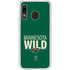 NHL Minnesota Wild Lineup Galaxy A20 Clear Case