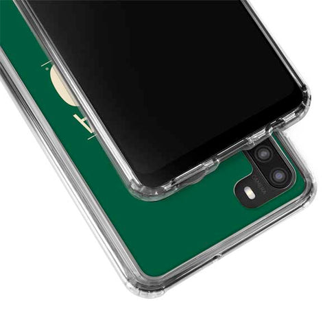 NHL Minnesota Wild Lineup Galaxy A21 Clear Case