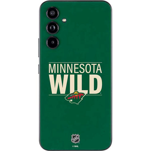 NHL Minnesota Wild Lineup Galaxy A54 5G Skin