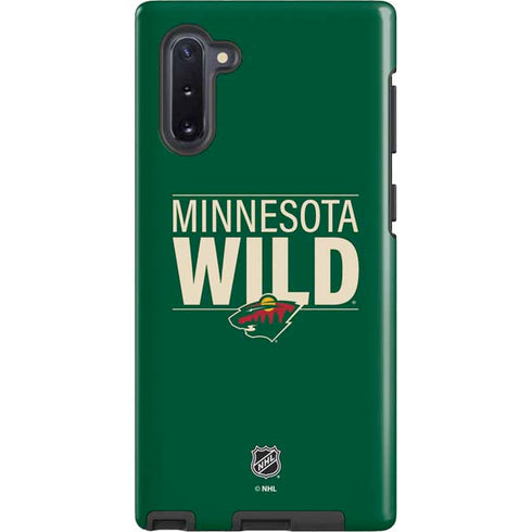 NHL Minnesota Wild Lineup Galaxy Note 10 Pro Case