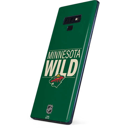 NHL Minnesota Wild Lineup Galaxy Note 9 Skin