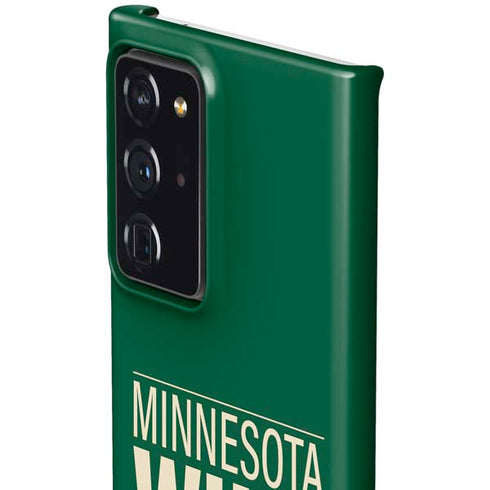 NHL Minnesota Wild Lineup Galaxy Note20 Ultra 5G Lite Case