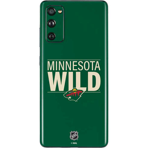 NHL Minnesota Wild Lineup Galaxy S20 Fan Edition Skin