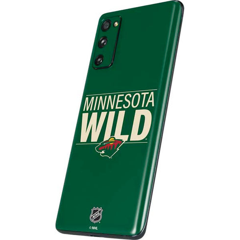 NHL Minnesota Wild Lineup Galaxy S20 Fan Edition Skin