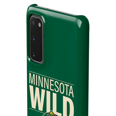 NHL Minnesota Wild Lineup Galaxy S20 Lite Case