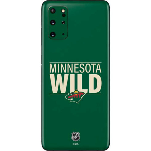 NHL Minnesota Wild Lineup Galaxy S20 Plus Skin