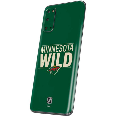 NHL Minnesota Wild Lineup Galaxy S20 Skin