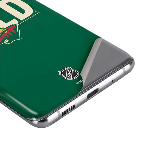 NHL Minnesota Wild Lineup Galaxy S20 Skin