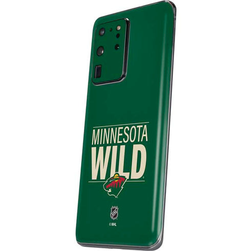 NHL Minnesota Wild Lineup Galaxy S20 Ultra 5G Skin