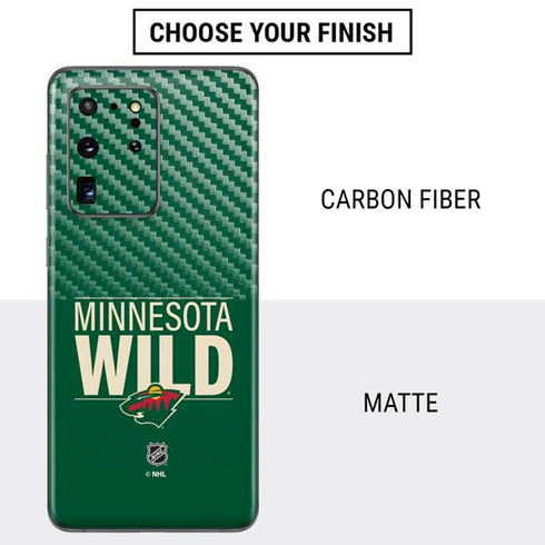 NHL Minnesota Wild Lineup Galaxy S20 Ultra 5G Skin