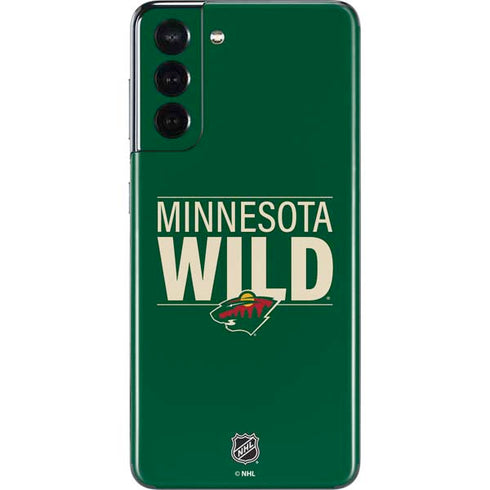 NHL Minnesota Wild Lineup Galaxy S21 5G Skin