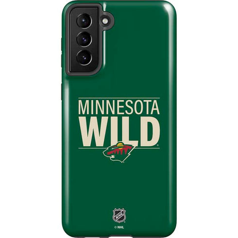 NHL Minnesota Wild Lineup Galaxy S21 FE Pro Case