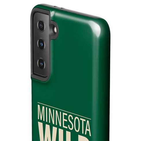 NHL Minnesota Wild Lineup Galaxy S21 FE Pro Case