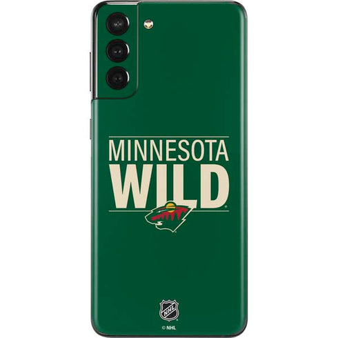 NHL Minnesota Wild Lineup Galaxy S21 Plus 5G Skin