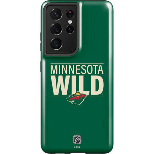 NHL Minnesota Wild Lineup Galaxy S21 Ultra 5G Pro Case