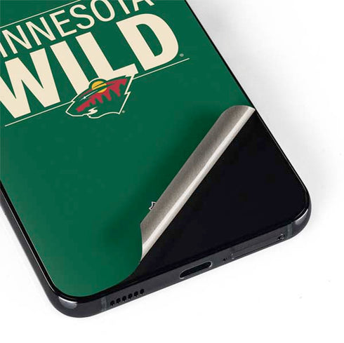 NHL Minnesota Wild Lineup Galaxy S22 Plus Skin