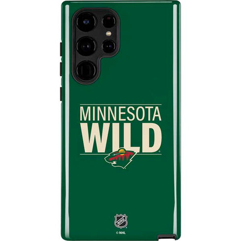 NHL Minnesota Wild Lineup Galaxy S22 Ultra Pro Case