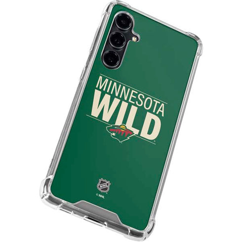 NHL Minnesota Wild Lineup Galaxy S23 FE Clear Case