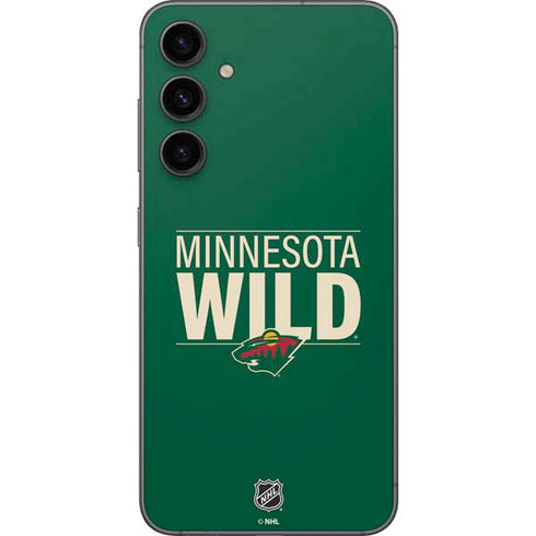 NHL Minnesota Wild Lineup Galaxy S23 FE Skin