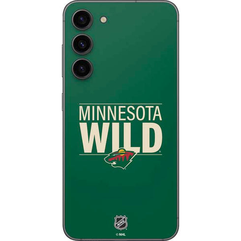 NHL Minnesota Wild Lineup Galaxy S23 Plus Skin