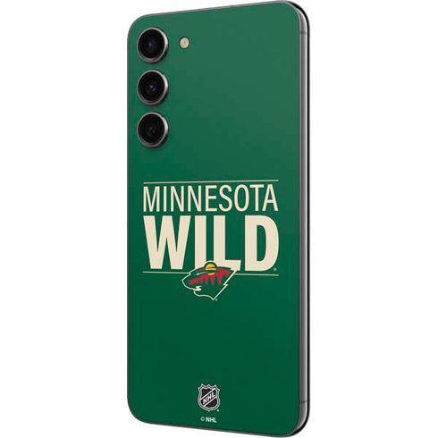 NHL Minnesota Wild Lineup Galaxy S23 Plus Skin