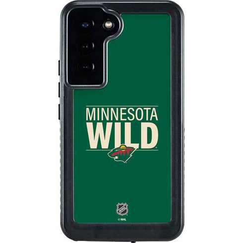 NHL Minnesota Wild Lineup Galaxy S23 Plus Waterproof Case