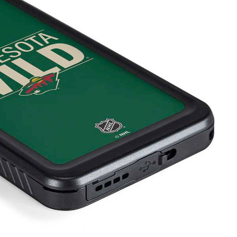 NHL Minnesota Wild Lineup Galaxy S23 Plus Waterproof Case