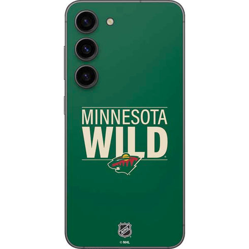 NHL Minnesota Wild Lineup Galaxy S23 Skin
