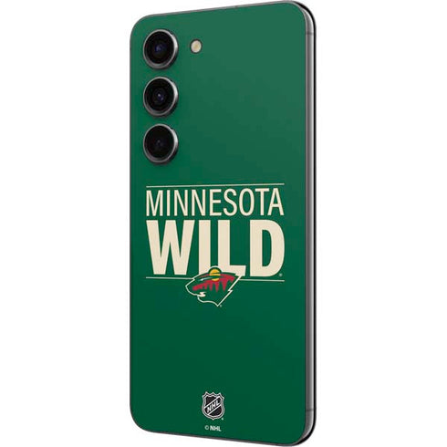 NHL Minnesota Wild Lineup Galaxy S23 Skin