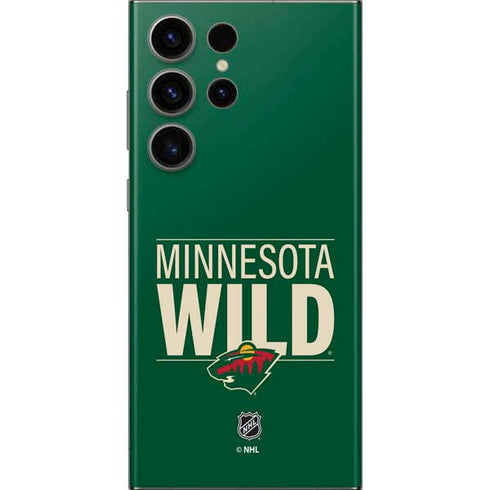 NHL Minnesota Wild Lineup Galaxy S23 Ultra Skin