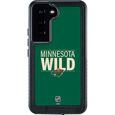 NHL Minnesota Wild Lineup Galaxy S23 Waterproof Case
