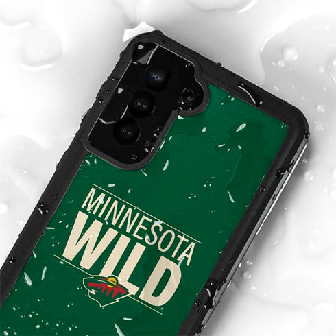 NHL Minnesota Wild Lineup Galaxy S23 Waterproof Case