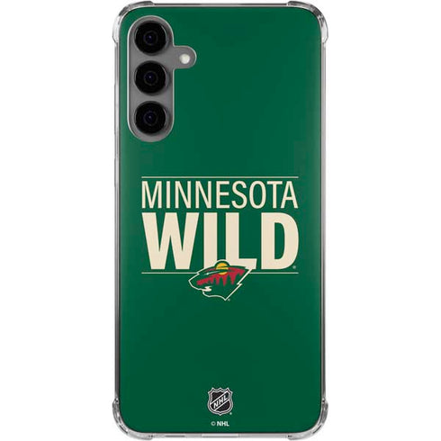 NHL Minnesota Wild Lineup Galaxy S24 Plus Clear Case