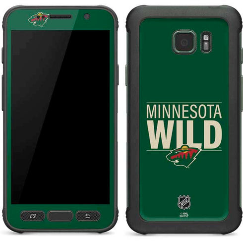 NHL Minnesota Wild Lineup Galaxy S7 Active Skin