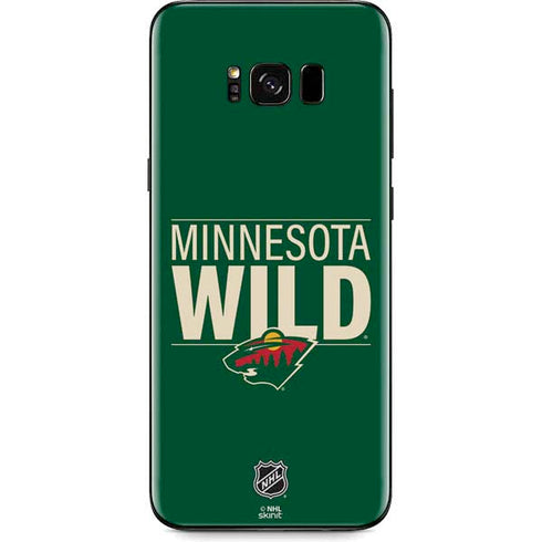 NHL Minnesota Wild Lineup Galaxy S8 Skin