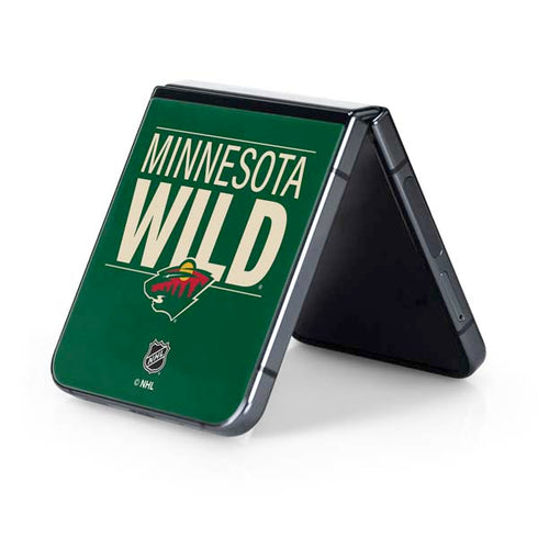NHL Minnesota Wild Lineup Galaxy Z Flip5 5G Skin