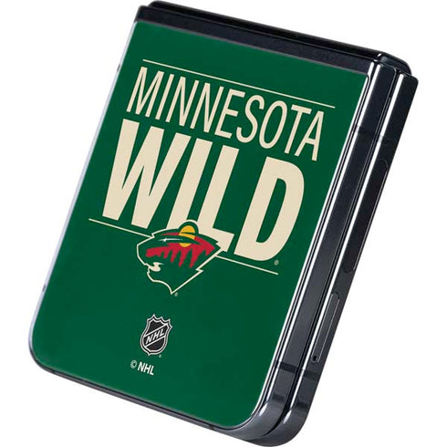 NHL Minnesota Wild Lineup Galaxy Z Flip5 5G Skin